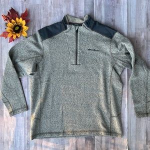 Eddie Bauer Half zip fleece pullover
